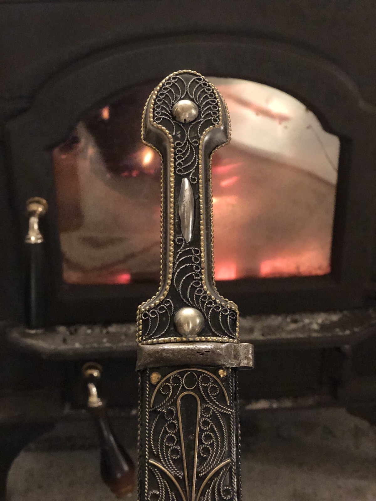 Kindjal Georgian Sword Dagger 19” Arabic Turkish Russian Tbilisi GREAT GIFT