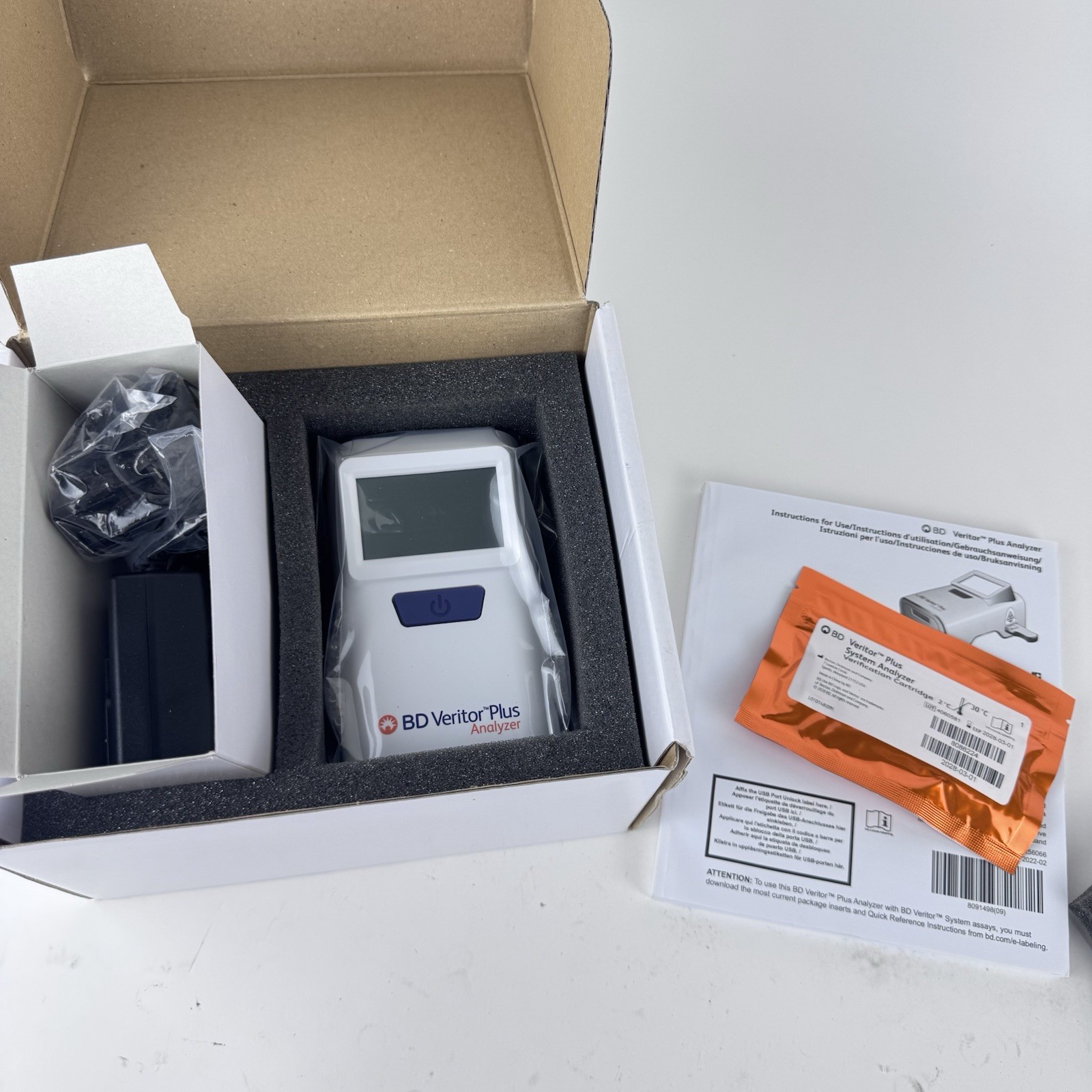 BD Veritor Plus REF 256066 EXP 2027