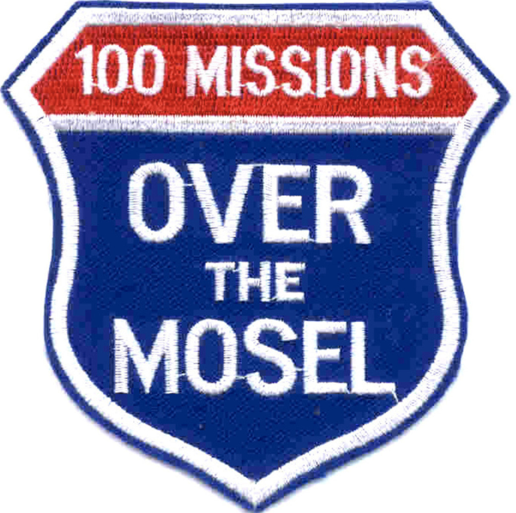 3.5" AIR FORCE 100 MISSION OVER MOSEL EMBROIDERED PATCH