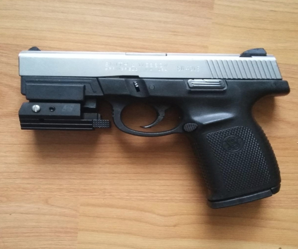 ADE Smith Wesson SW Sw40ve SW40 Sigma Picatinny Rail Adapter 4 Laser Flashlight