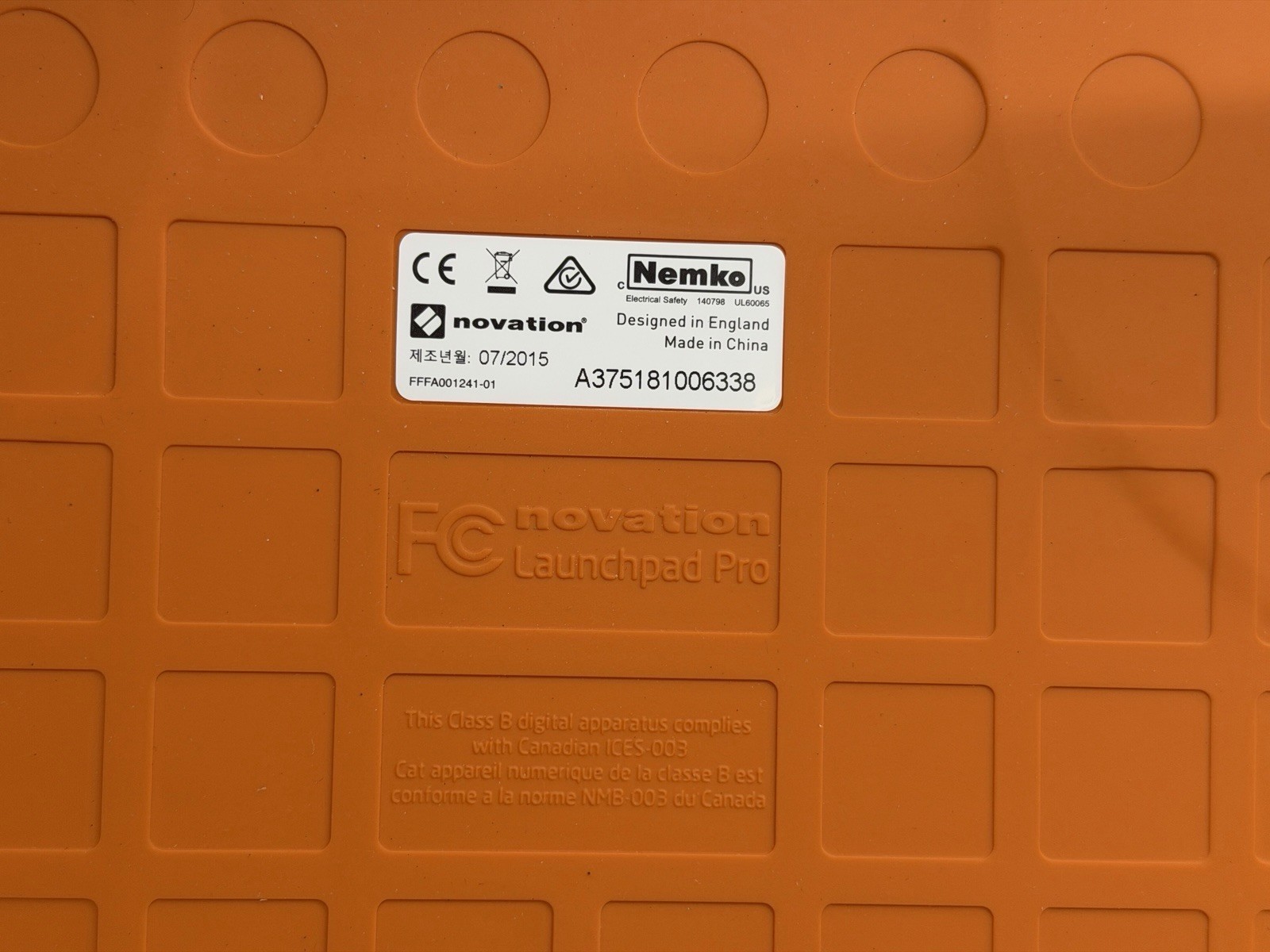 Novation Launchpad Pro Pad Controller 64 Keys USB Compatible Digital MIDI