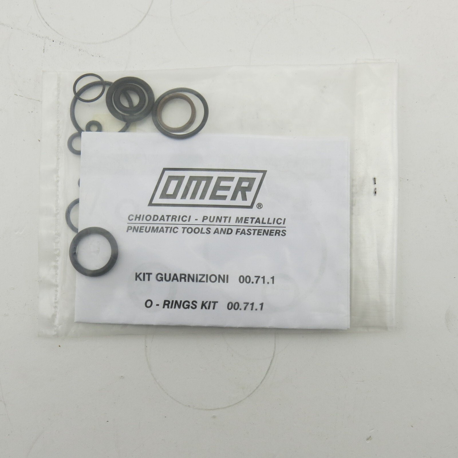 OMER O-Rings Kit 00.71.1 Pneumatic Gun Kit Replacement Rebuild Kit