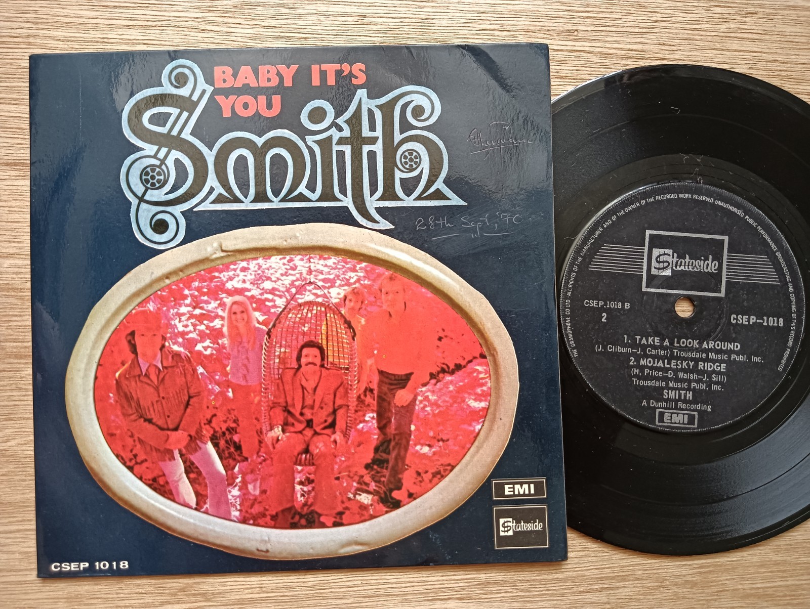 SMITH Baby It's You Rare Singapore 45rpm 7" EP