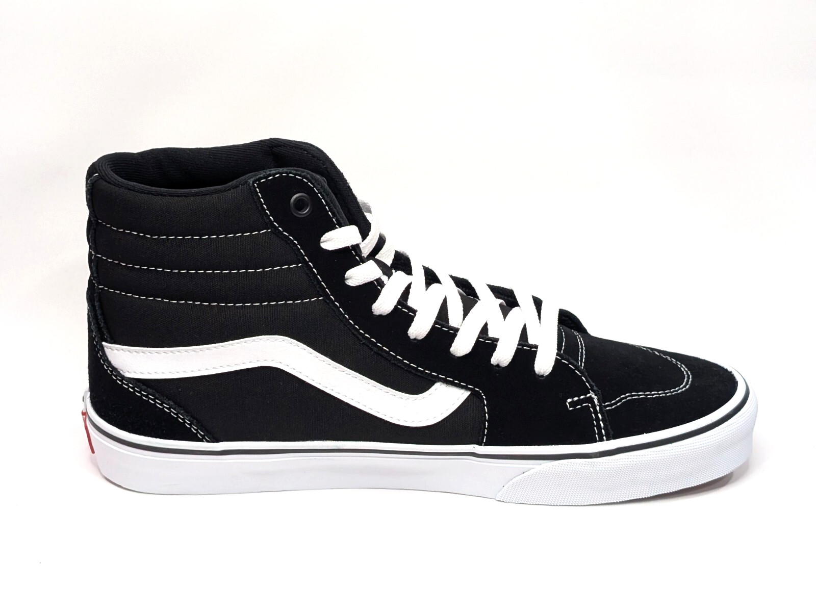 Vans Filmore Black/White Suede/Canvas High Top Men's Skate Shoes-Sz 10.5/11 NWB