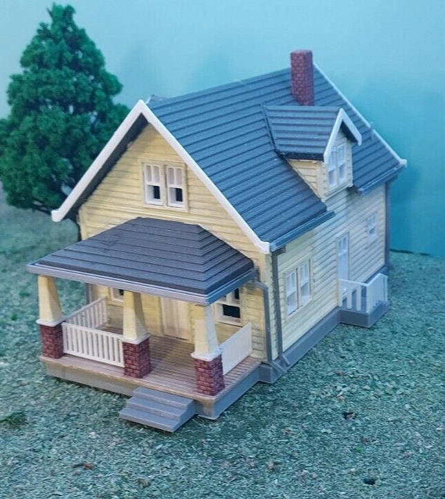 HO Scale (1:87) 3d Printed House "The Dayton"