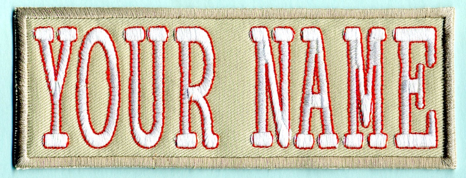 Custom LADY Ghostbusters Embroidered Name Tag Patch [HOOK backing] -- YOUR NAME