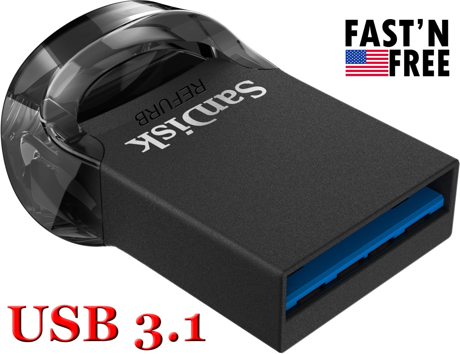 SanDisk ULTRA FIT USB Drive 64 GB USB3.1 SDCZ430-064G U