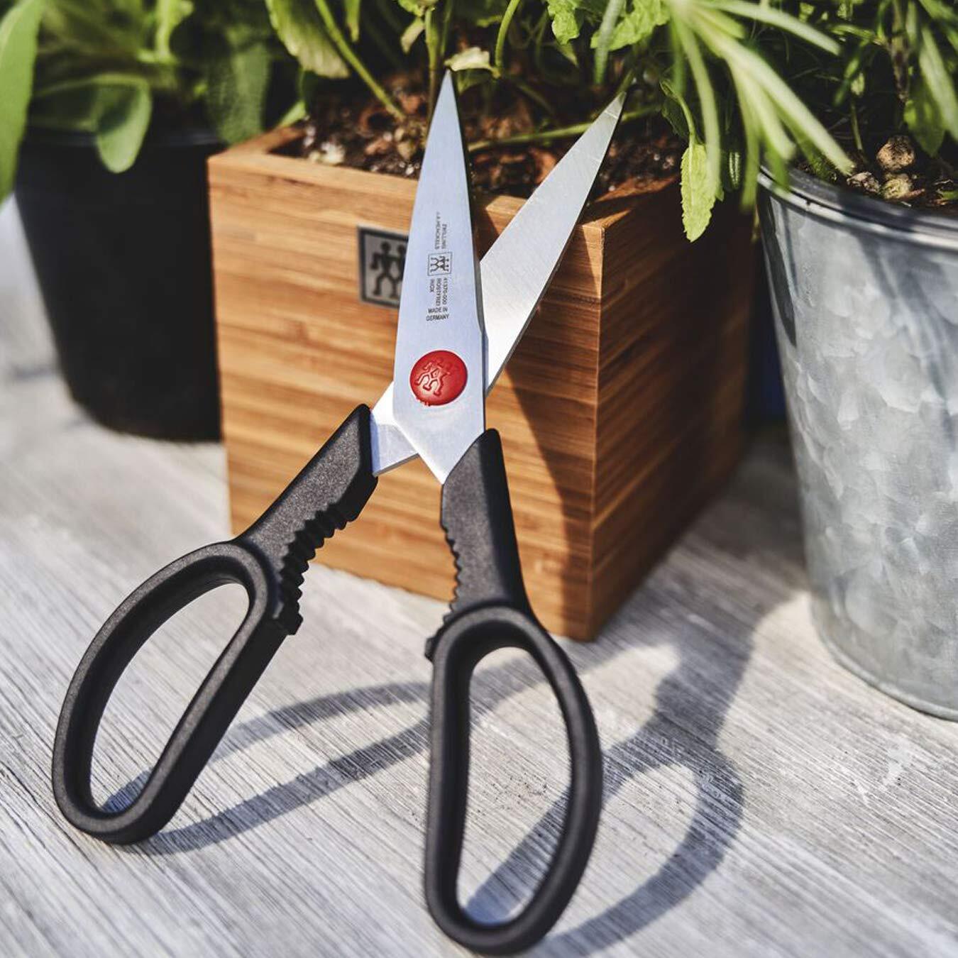 Zwillings 8 Inch Kitchen Shears High Quality Ergonomic Scissors Red