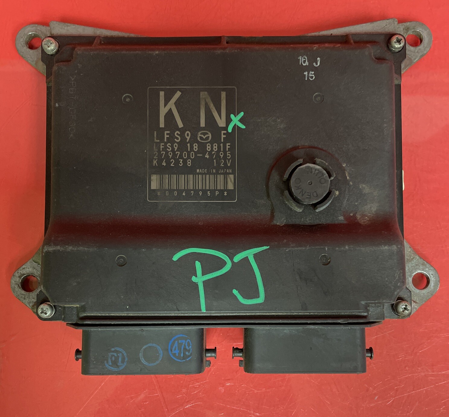 07-09 Mazda 3 Ecu Pcm Ecm Pcu LFS9 18 881F  Warranty