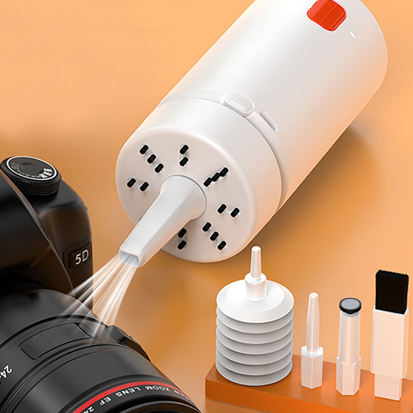 Laptop Keyboard Cleaning Kit 21 in 1 with Vacuum and Keycap Puller Device Tools