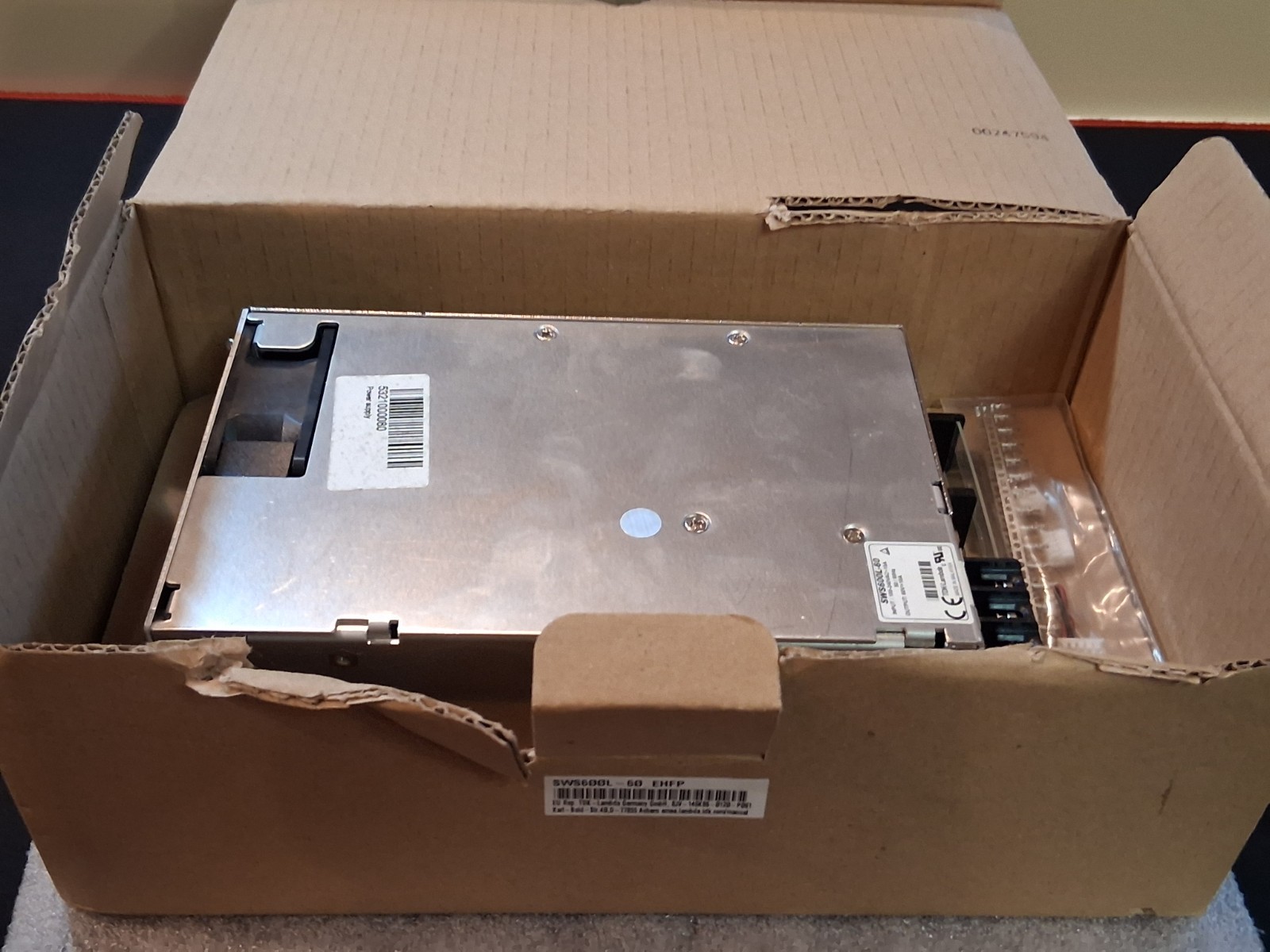 TDK Lambda SWS600L-60 EHFP Power Supply AC/DC Convertor