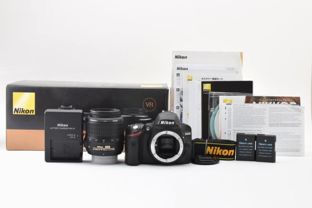 Nikon D3200 Lens Kit 18-55 VR With Original Box 1212