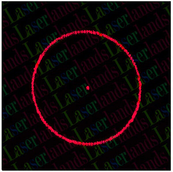 10pcs Whirl Diffraction Gratings  Plastic Lens for Laser Tag