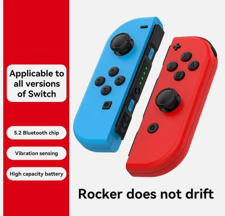 Wireless Gamepad Left & Right Game Controller For Nintendo Switch Joy-Con1-Pair