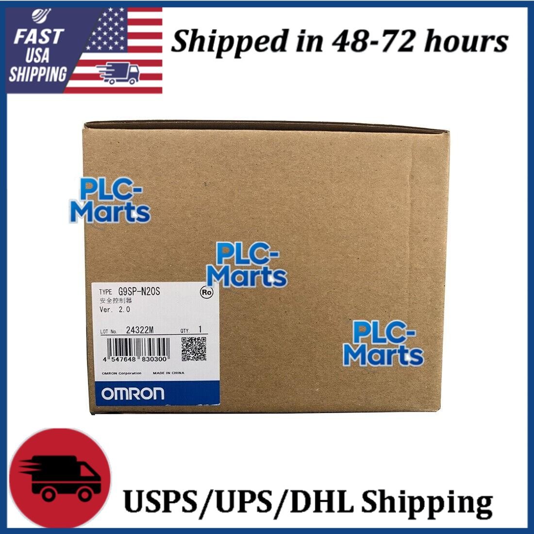 New Omron G9SP-N20S G9SP-N20S PLC Safety Controller  US Free TAX