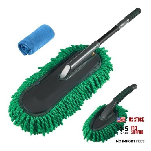 Microfiber Car Duster Kit, Large Extendable Car Duster Exterior Carduster01