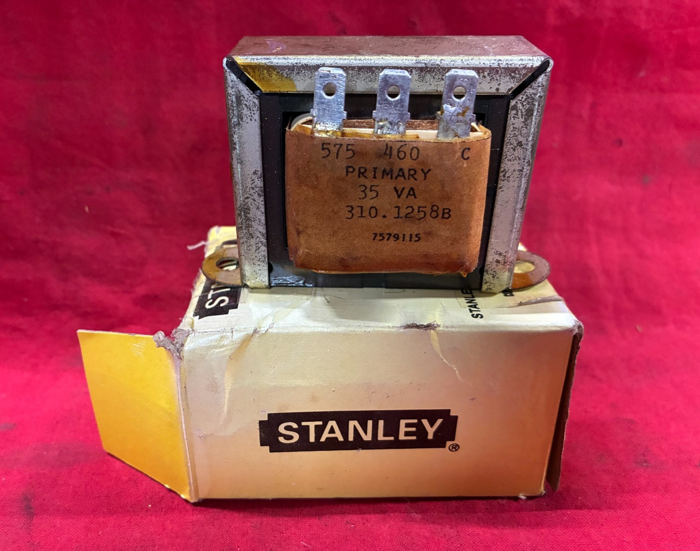STANLEY TRANSFORMER 310.1258B 35VA 24 VAC