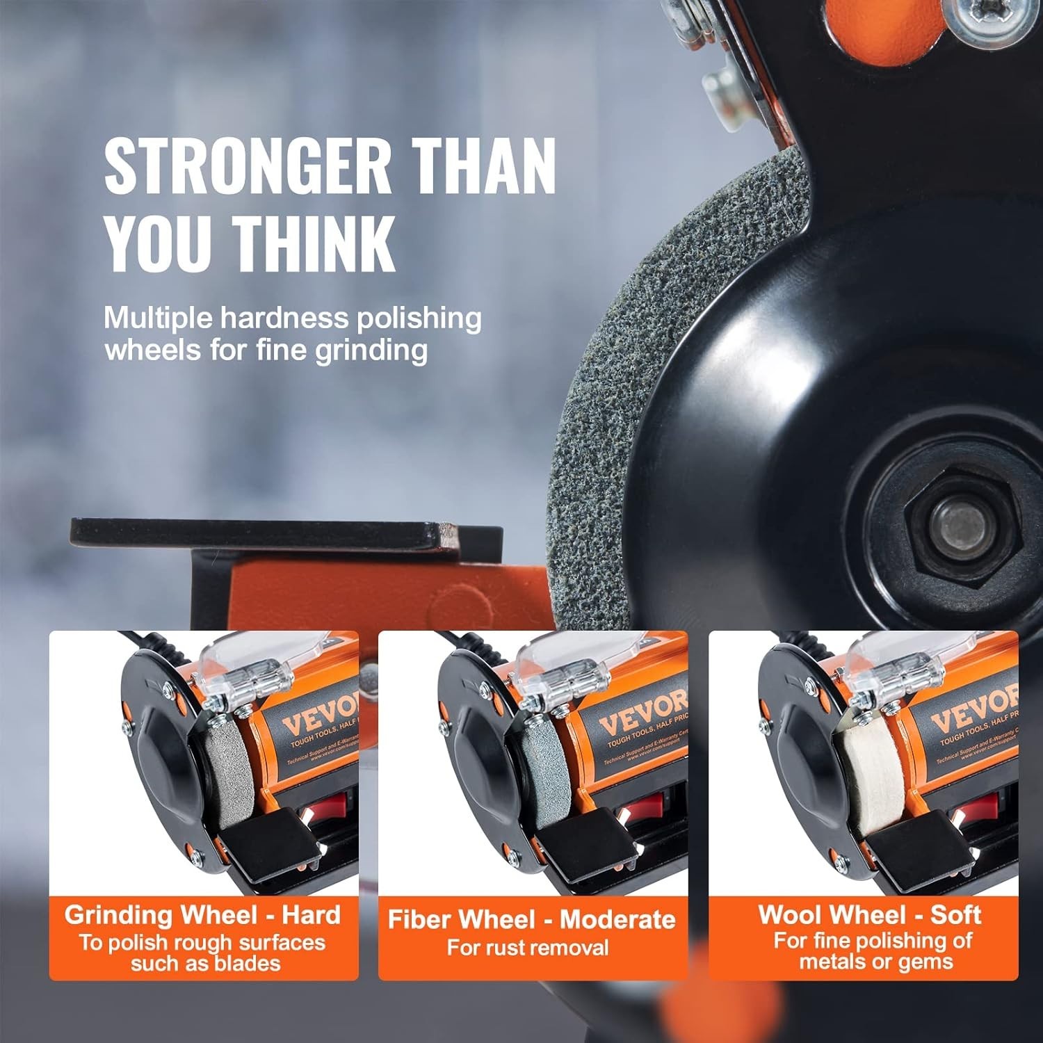 Bench Buffer Polisher, Bench Buffer Grinder Polishing & Buffing Machine