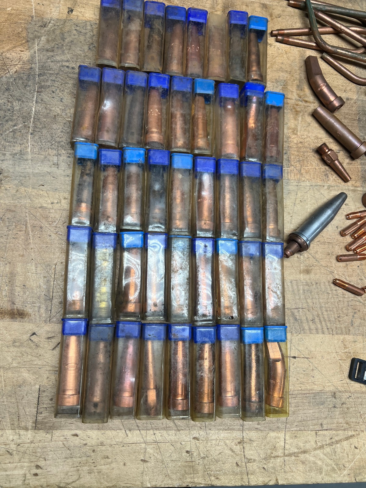 Harris Brass torch tip welding cutting wholesale lot used