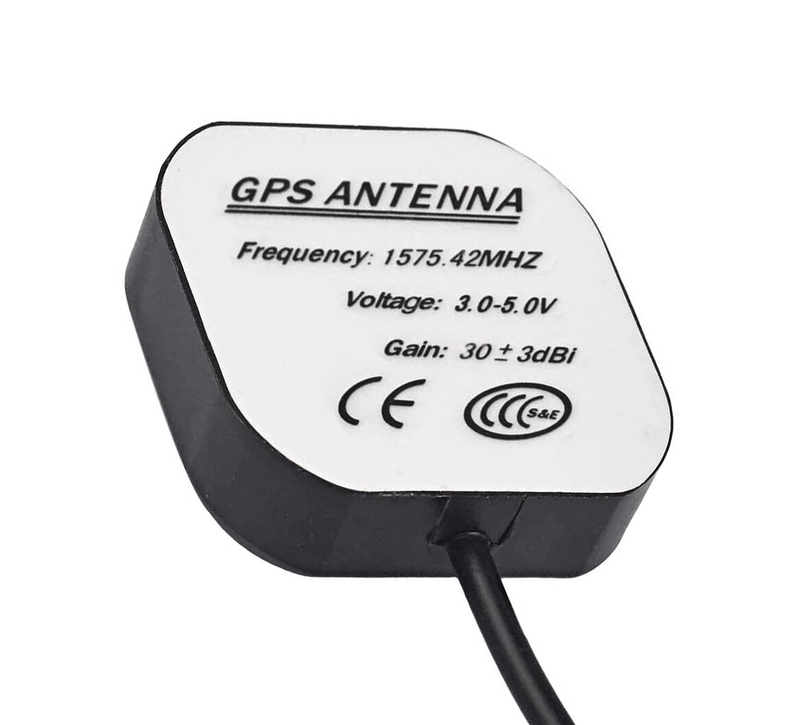 Replacement GPS Navigation Antenna Fakra C Right Angle for Car Stereo Radio 10FT