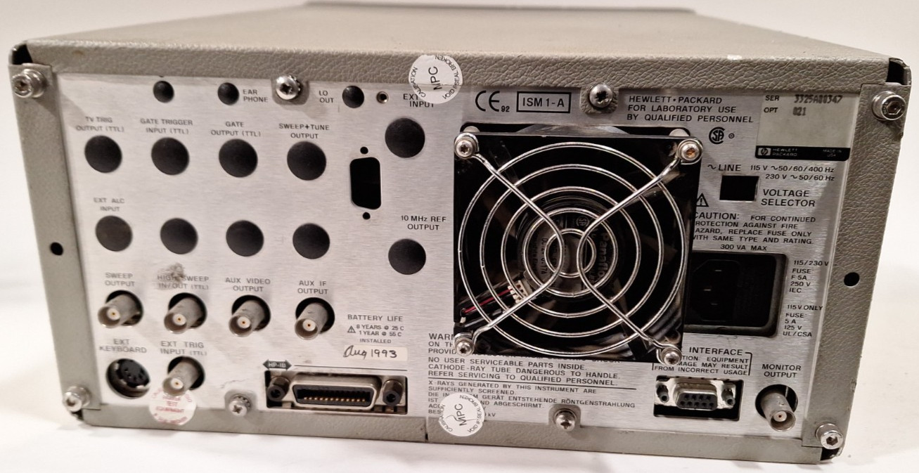 HP 8592D Spectrum Analyzer 9KHz - 22GHz