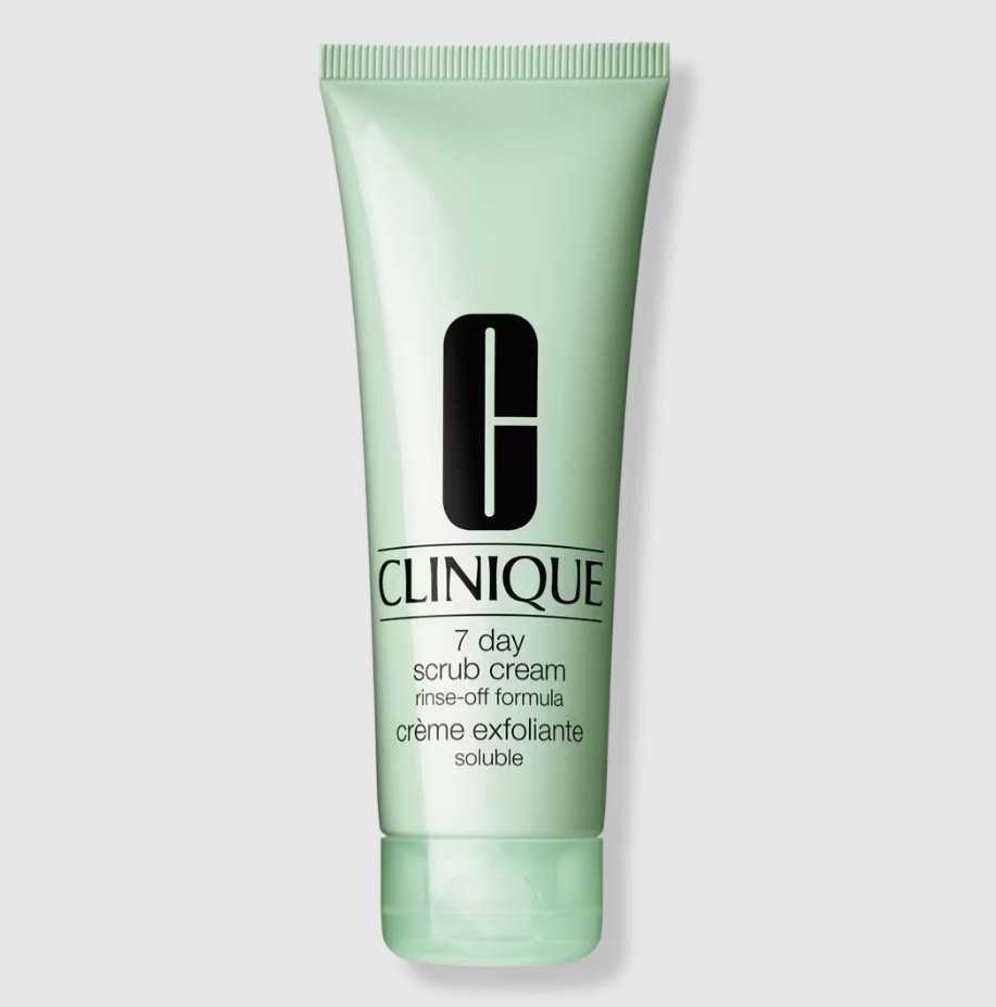 Clinique 7 Day Face Scrub Cream Rinse-Off Formula _ Size: Size: 8.5 oz ( hot