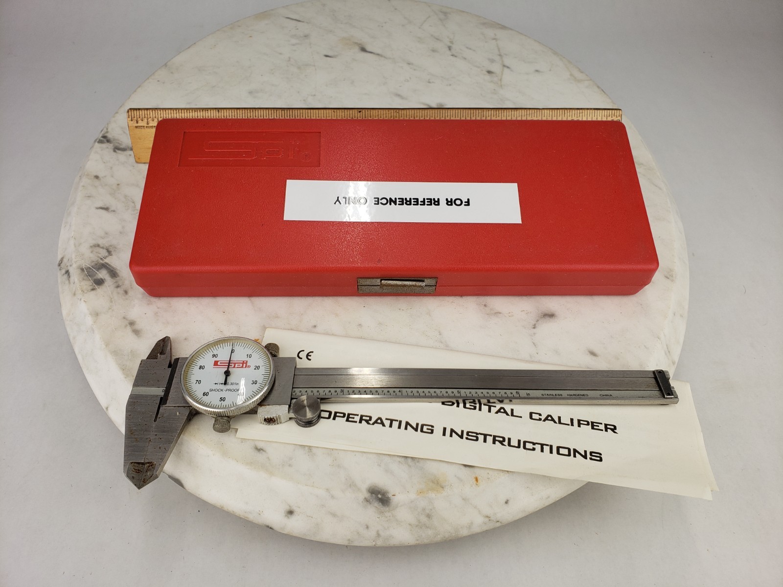 SPI Dial Caliper 0-6" - Machinist Tool Tooling Stainless Steel 15-600-0