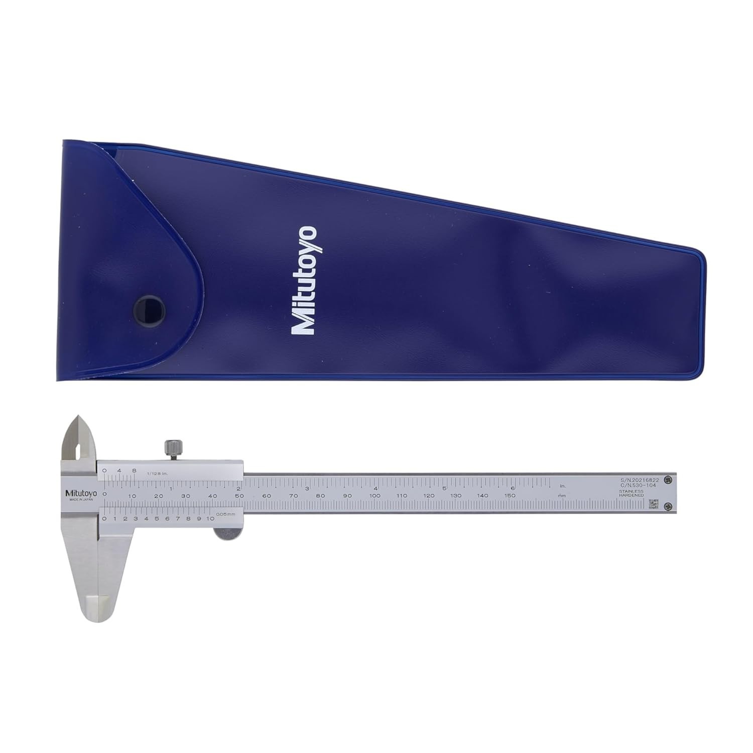 Metric Vernier Caliper, 0-150mm Range, 0.05mm Resolution