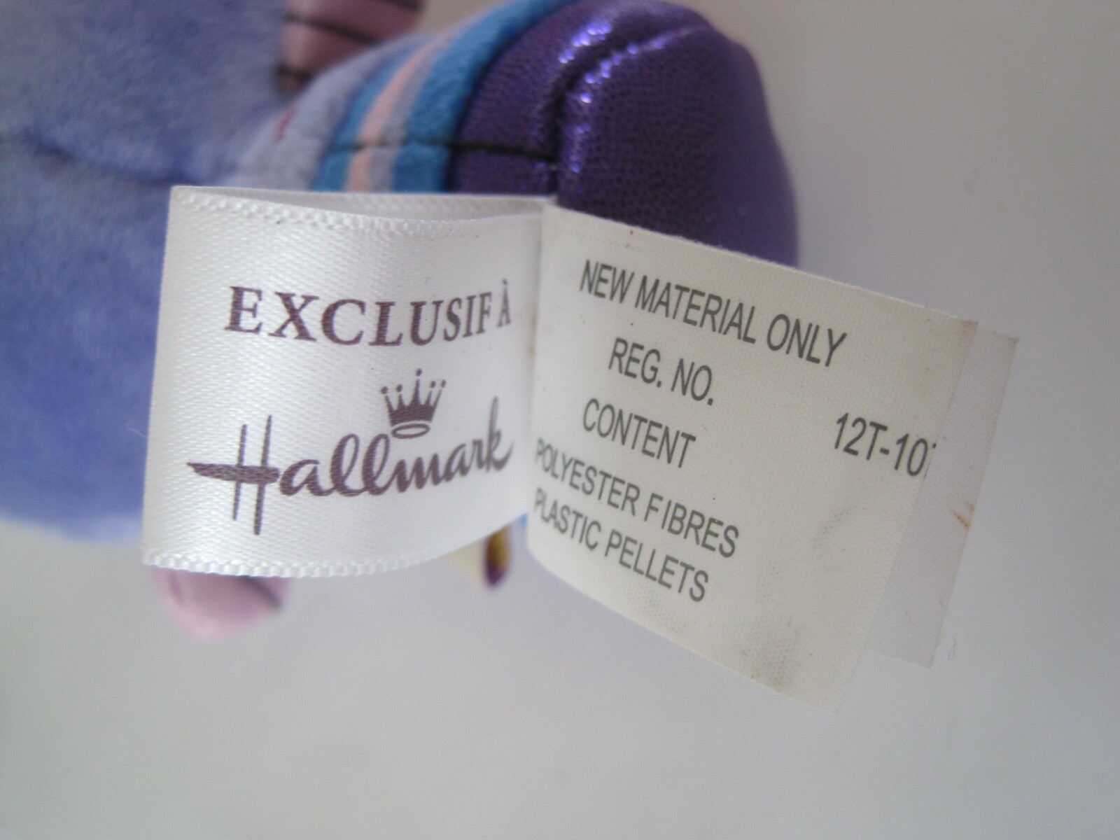 Hallmark Itty Bitty Purple Star Bug 4"