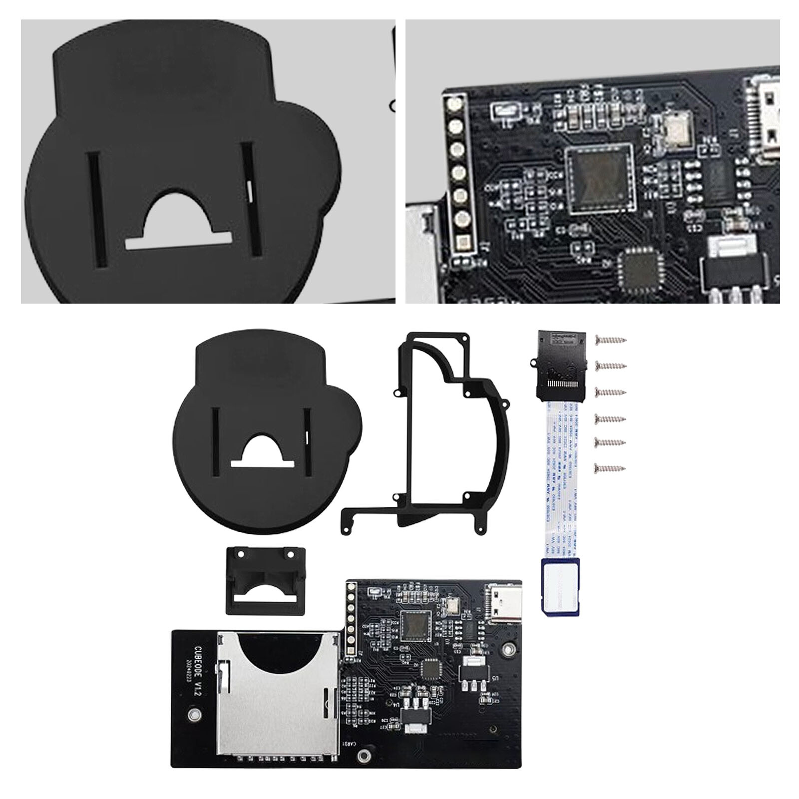 CUBEODE V1.2 Optical Drive Emulator Reusable for DOL-001/ DOL-101 adapters