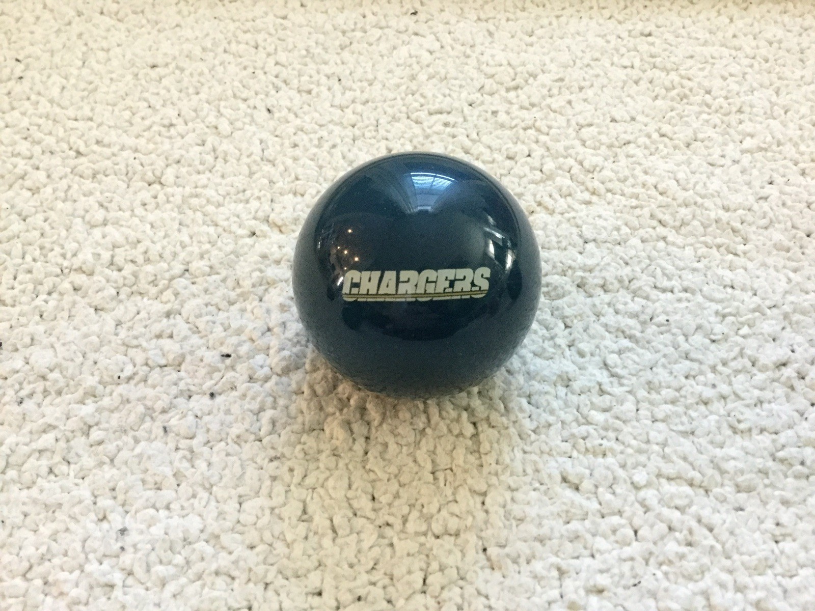 Licensed NFL San Diego Chargers Billiard Pool Cue Ball. Los Angeles Chargers