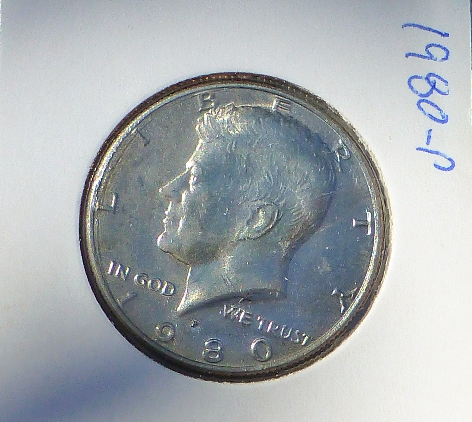 1980-P Kennedy Half Doolar Uncirculated