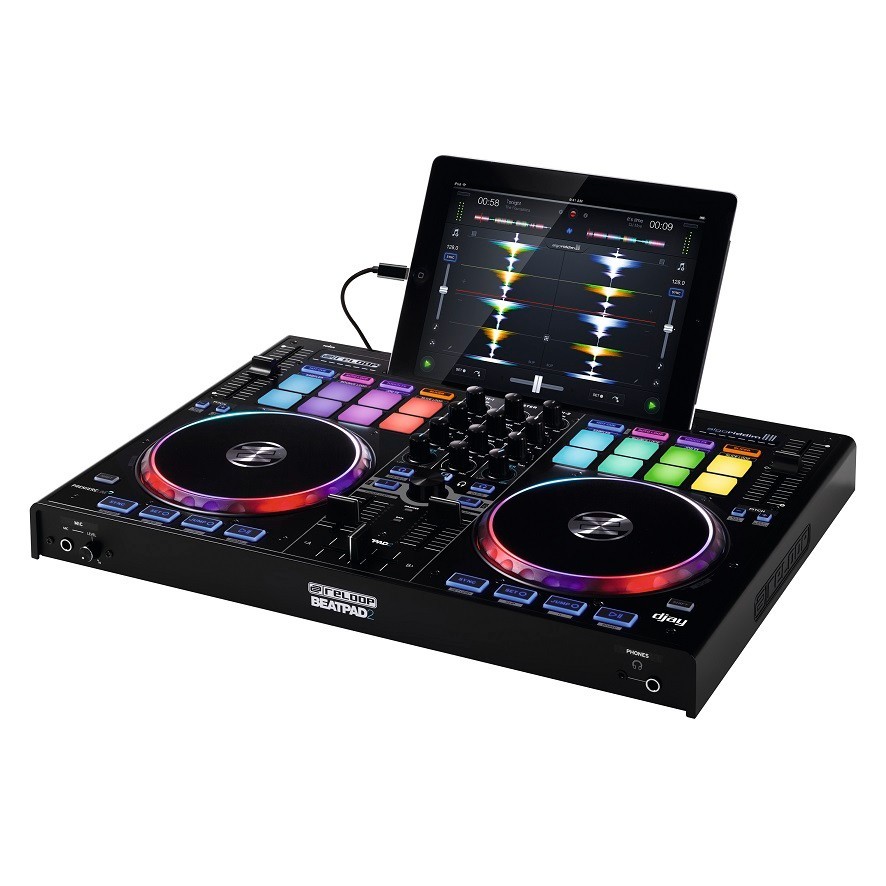 Reloop Beatpad 2 Channel DJ Controller: Made for iPad, Android/Mac