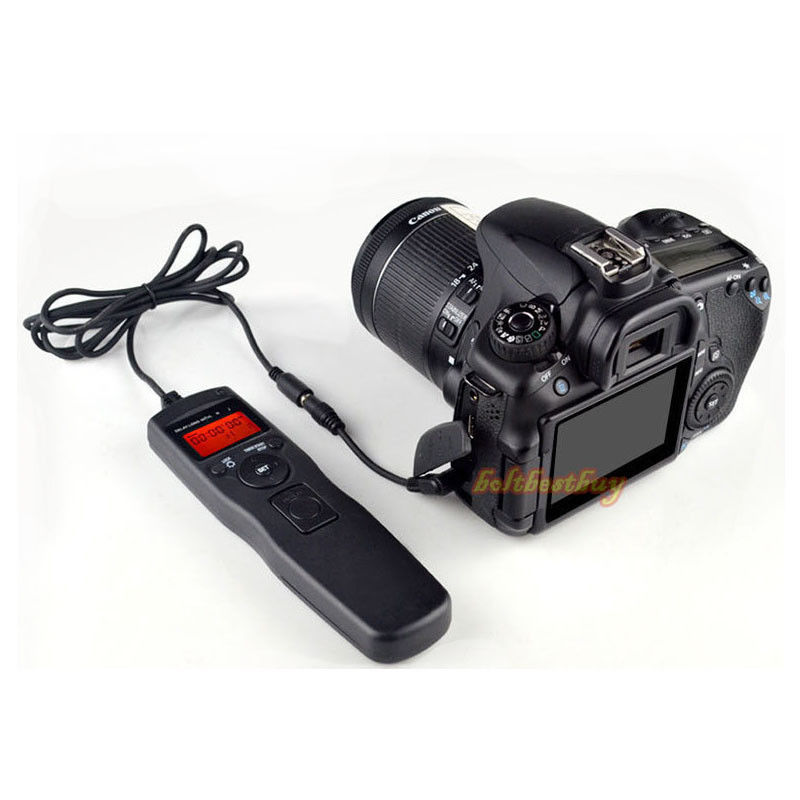 Timer Remote Control Shutter Releases For Canon 60D 550D 600D T3i XSi Xt G12 G11