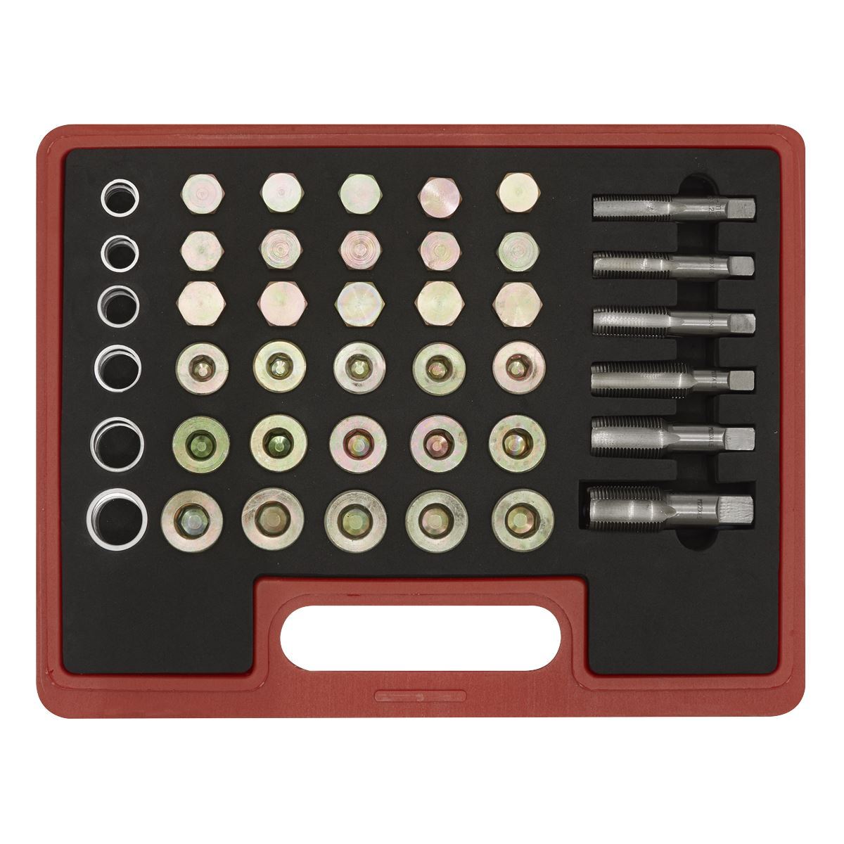 Sealey VS661 Oil Drain Plug Master Thread Repair Set