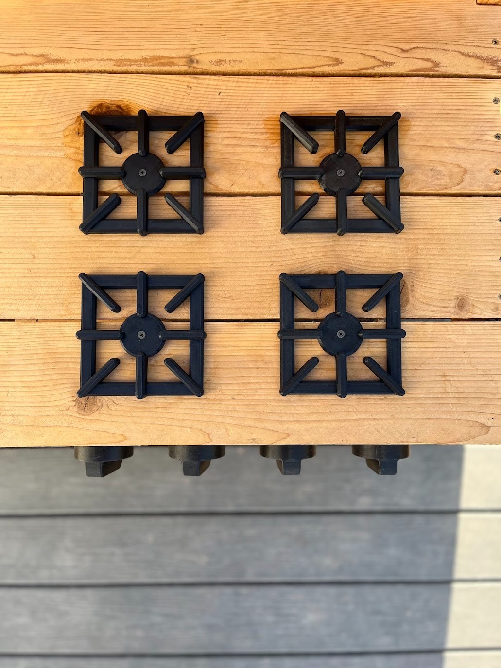 Mud Kitchen Accessories Set – Stove Burner & Knobs for Kids Outdoor Play Kitchen