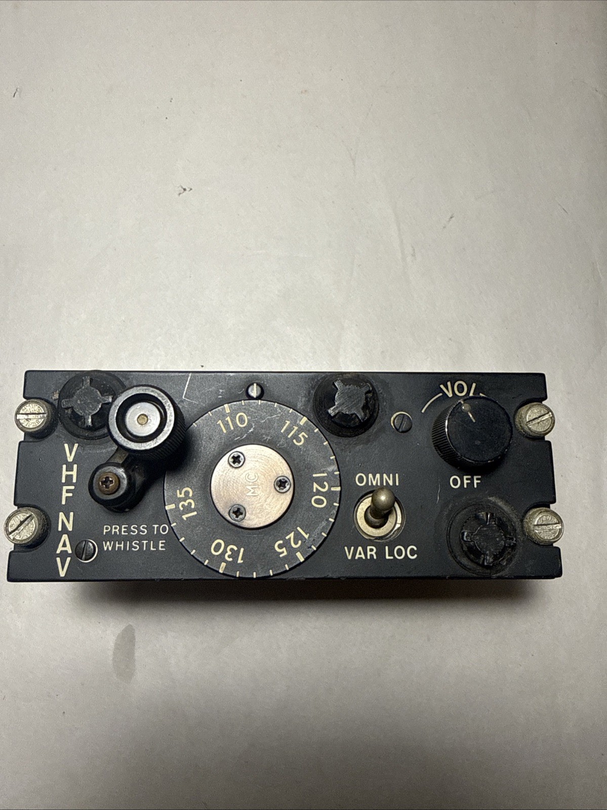 VINTAGE AIRCRAFT VHF NAV CONTROLLER C-2345/ARN Aircraft Radio Corp