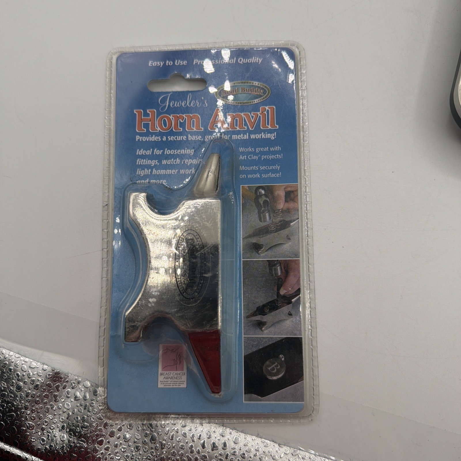 Bead Buddy Professional Jeweler's Horn Anvil New Sealed Rings Necklace Watches