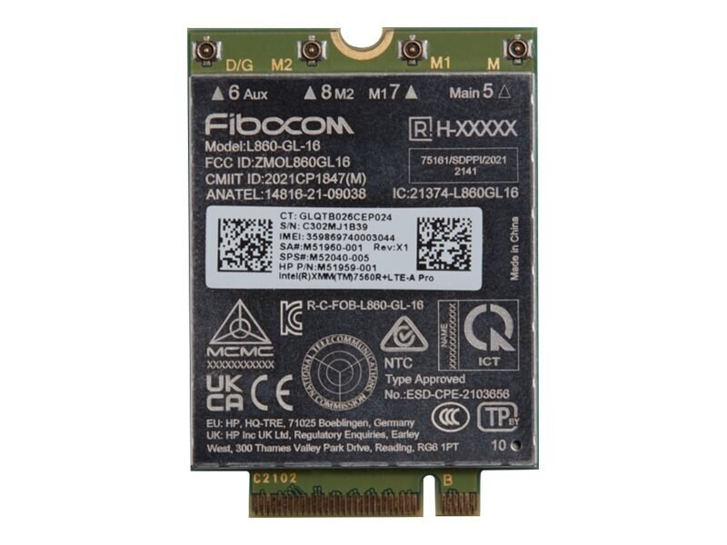 NEW HP XMM 7560 R+ 4G LTE-Advanced Pro WWAN For HP EliteBook 860 G9