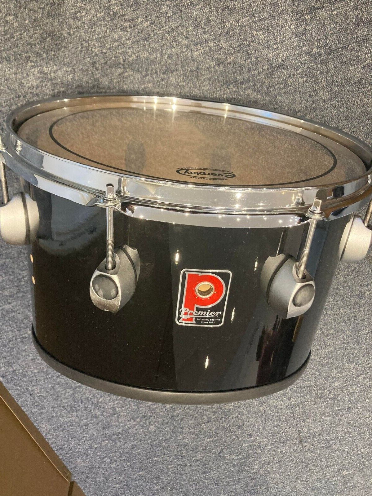 Premier 14 inch Tenor Drum, Black, Part of Tenor Drum Set