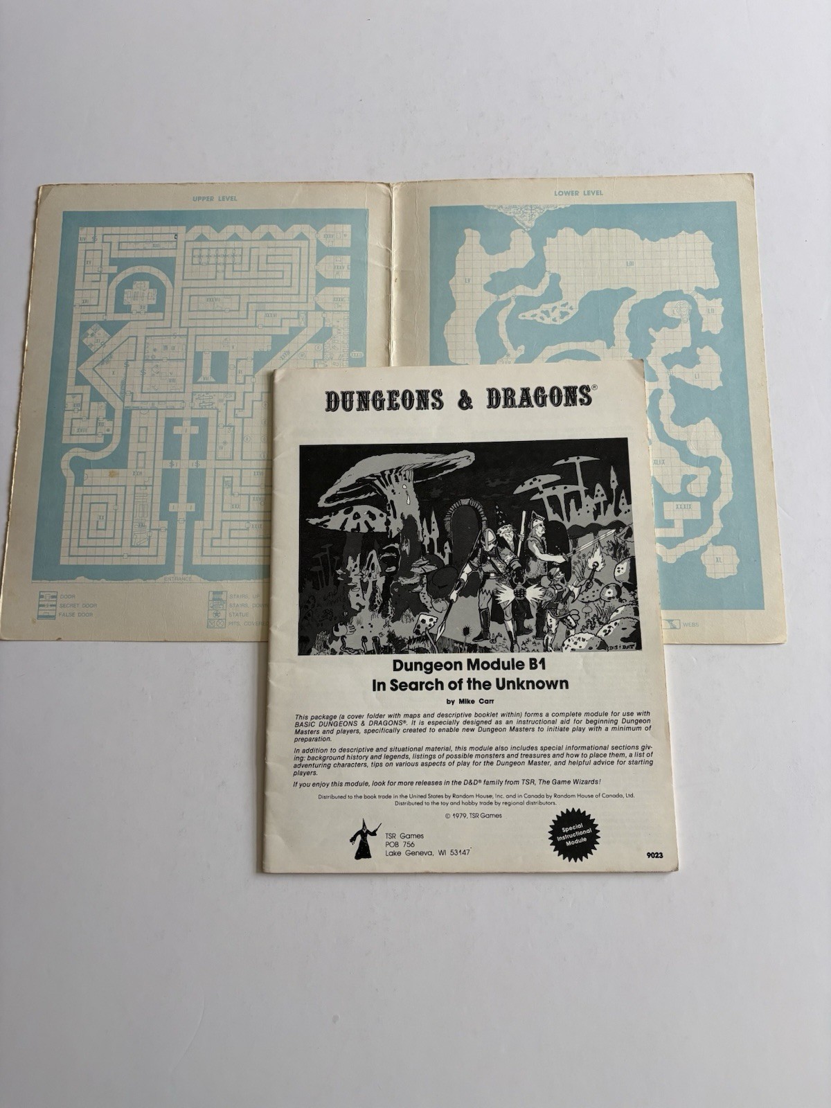 Dungeons and Dragons Holmes Basic Set TSR 1979