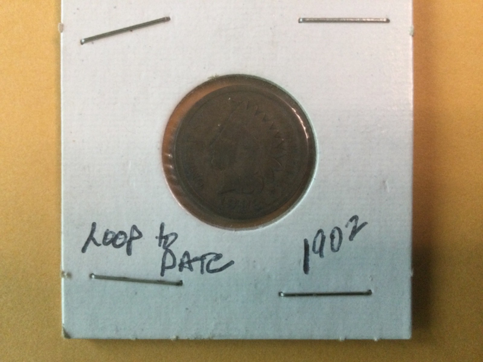 * 1902 P Indian Cent