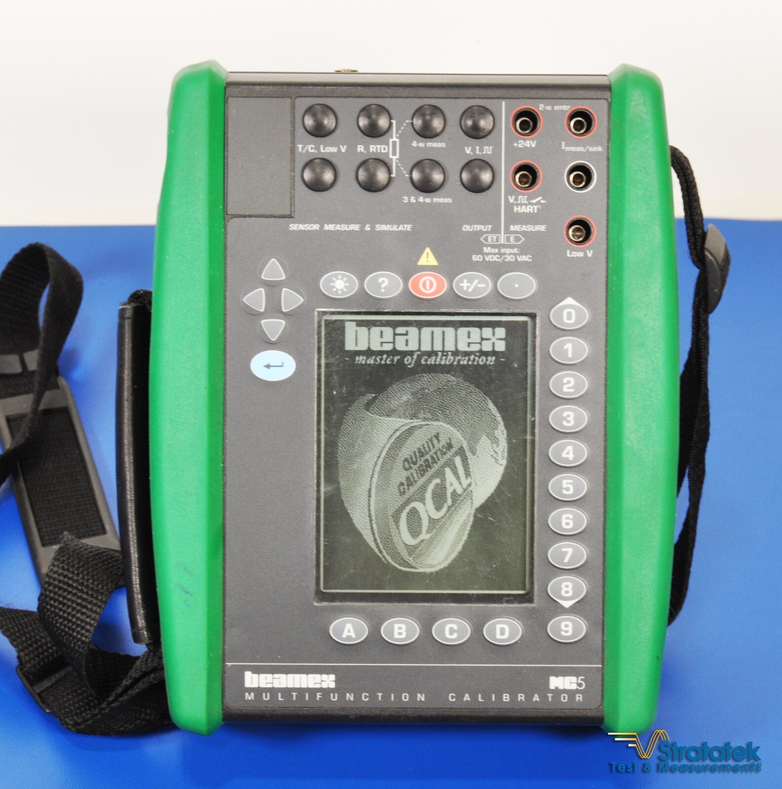 Beamex MC5 Multifunction Process Calibrator Fluke Leads - NIST Calibrated