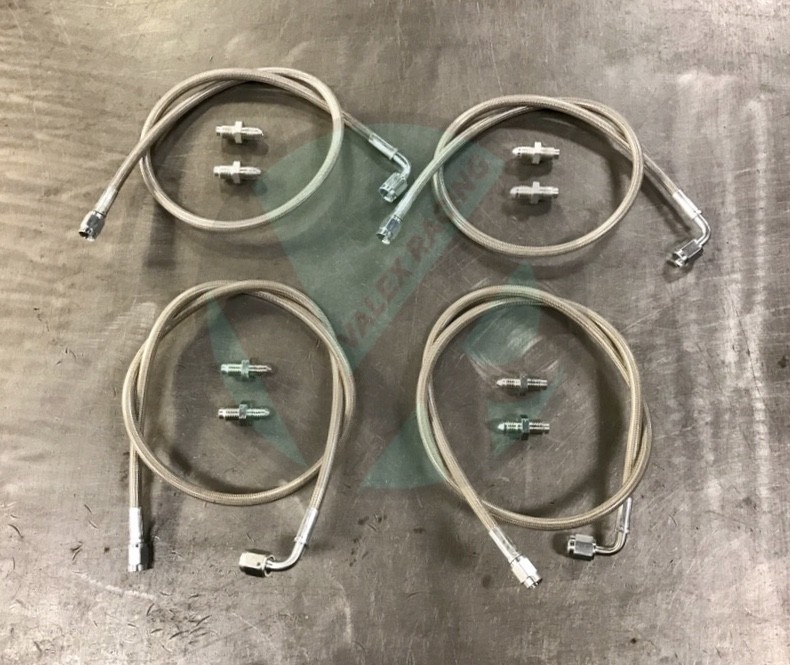 Stainless Steel Line ABS By Pass Kit For 2002-2006 Honda CR-V CRV All Models