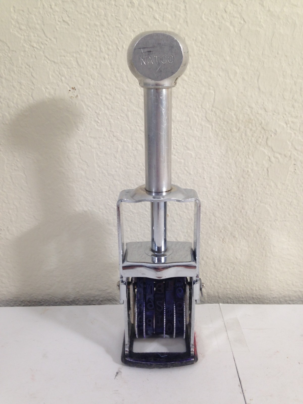 Vtg Natco Stamper Aluminum handle