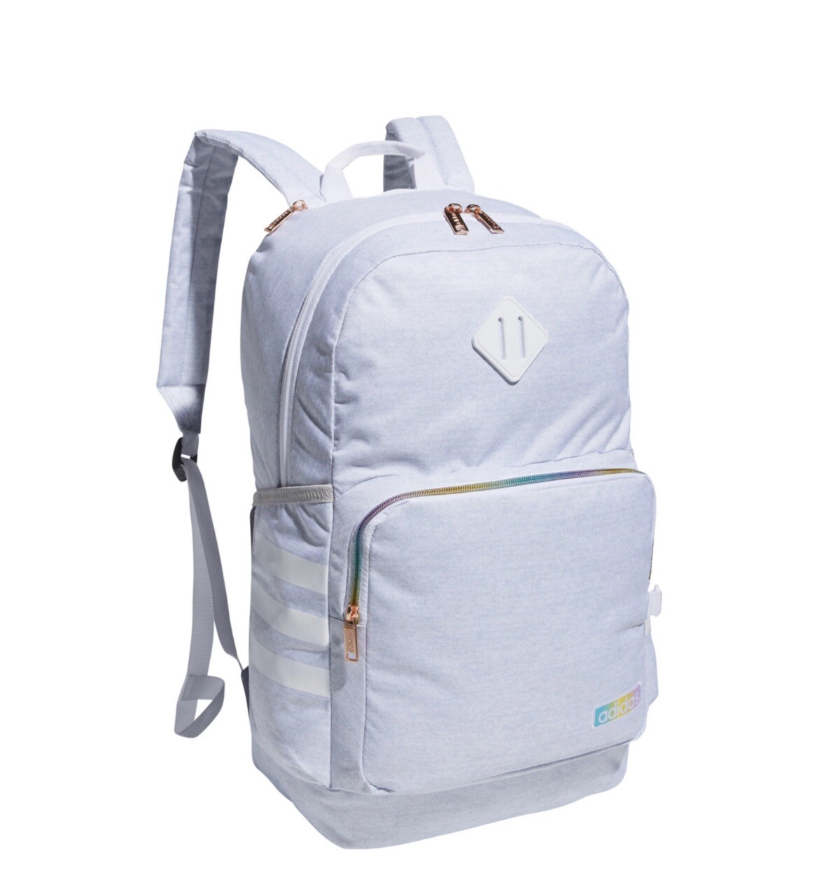 ADIDAS CLASSIC 3S 4 Backpack Student Jersey White/White Rainbow