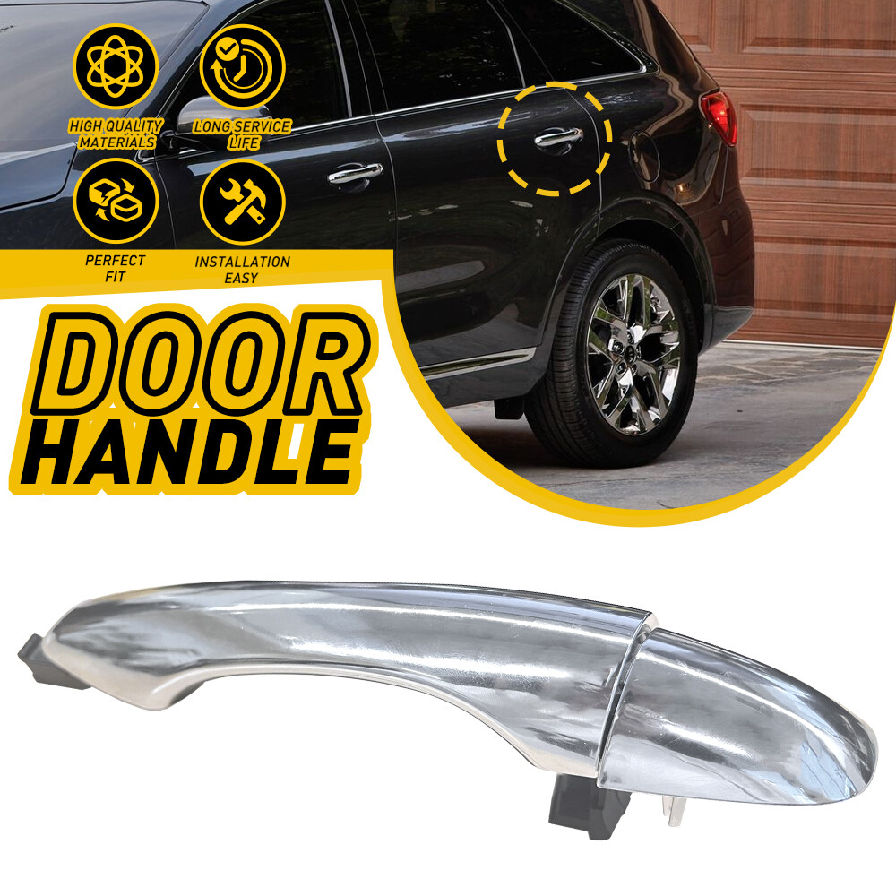 For Kia Sorento 2016-2020 Rear Door Handle Left Driver Side Chrome 82651-C5010 A