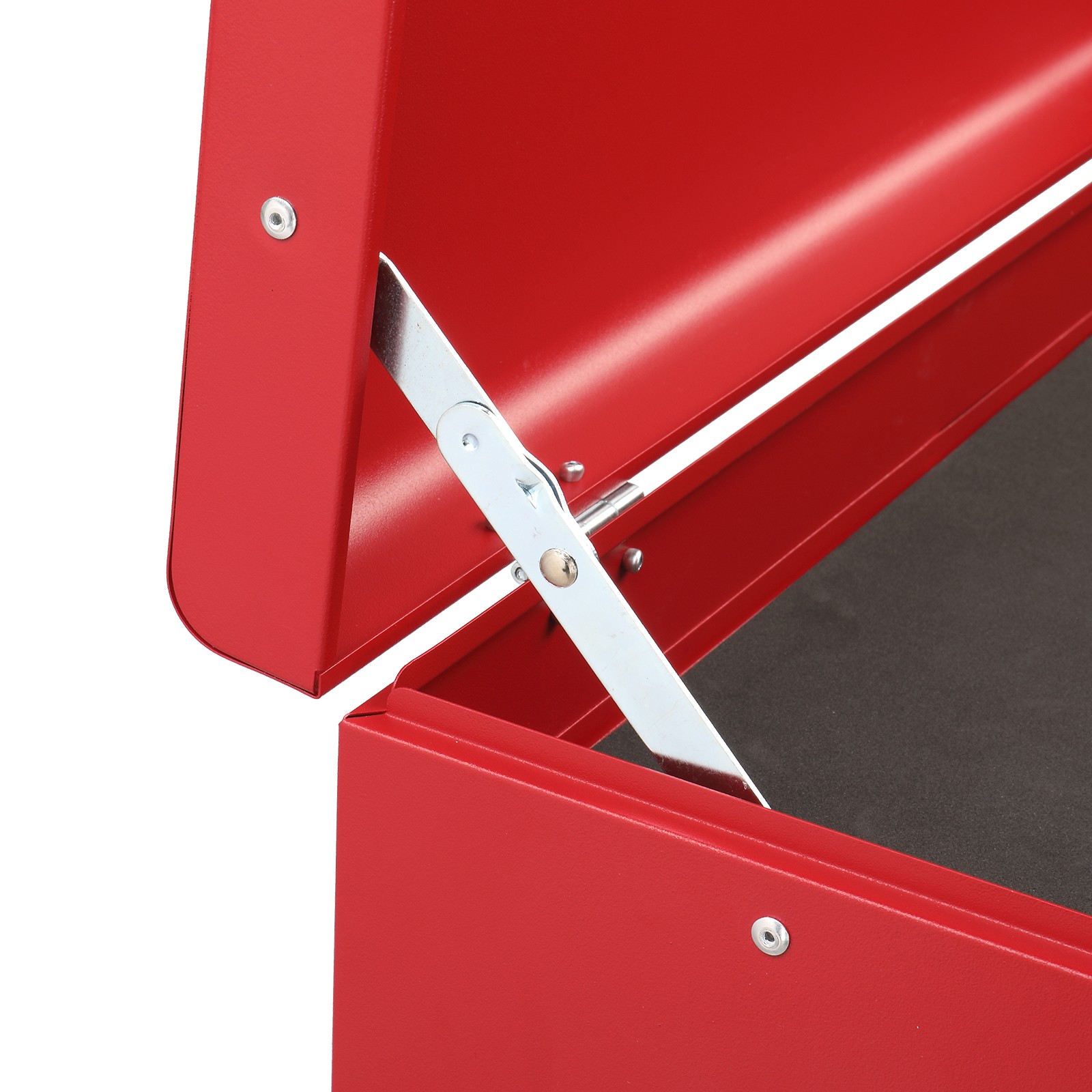 Red Tool Chest Steel Tool Storage Box with 5 Drawers & Locking System & Keys NEW