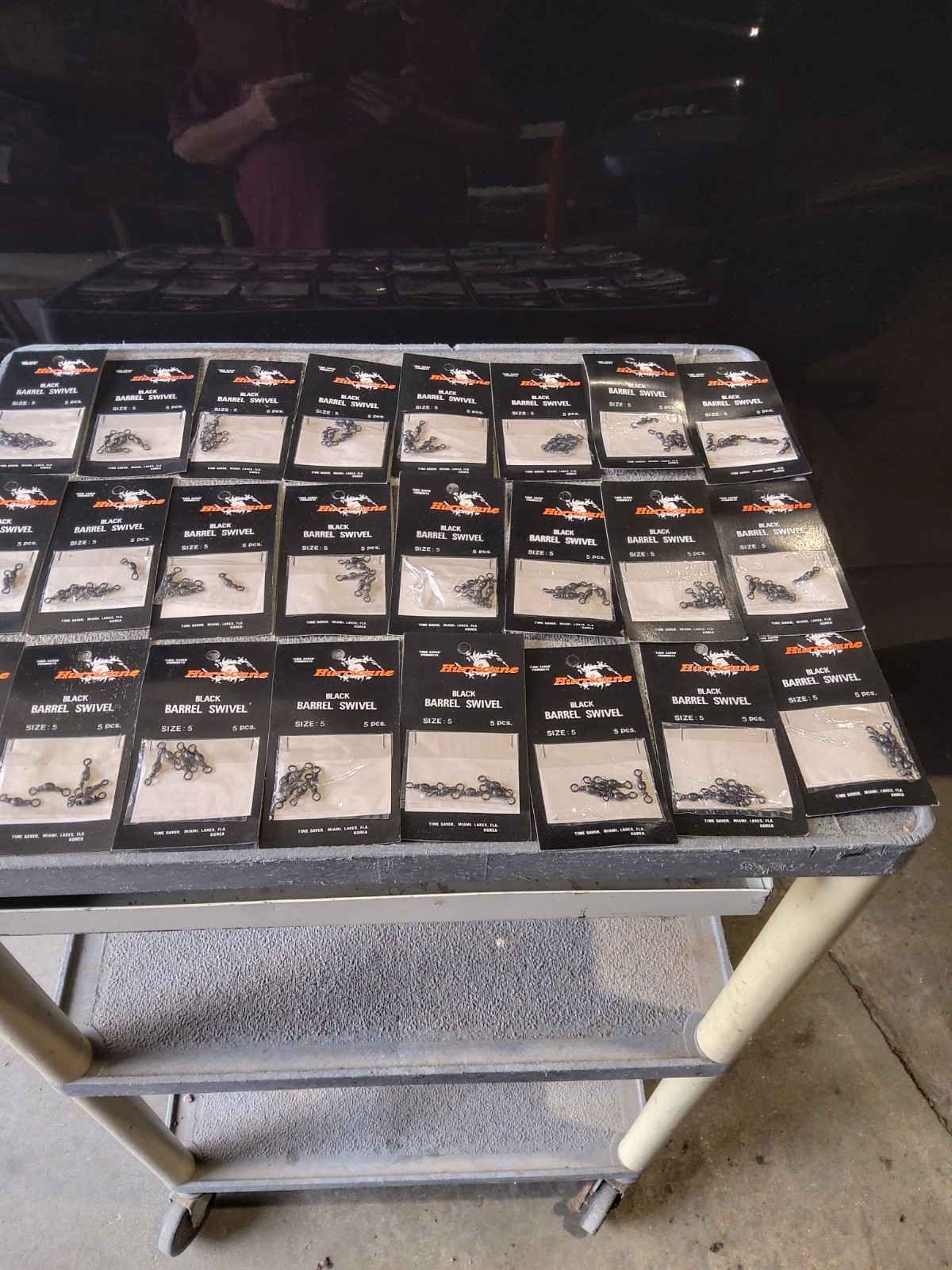 24 PKS #5 Barrel swivels 5 TO A PK new NEW FRE SHIPPING