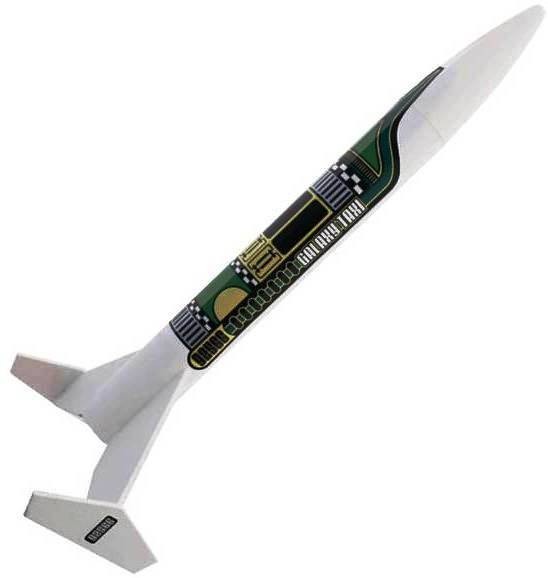 Custom Flying Model Rocket Kit Galaxy Taxi  CRC 10049